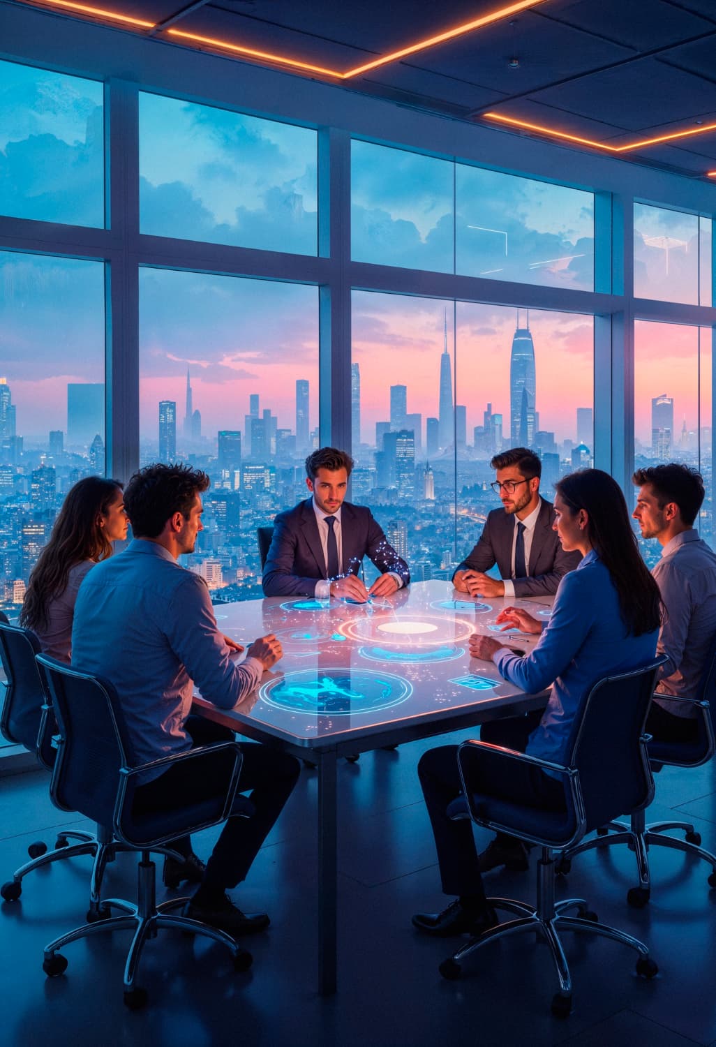 Office meeting